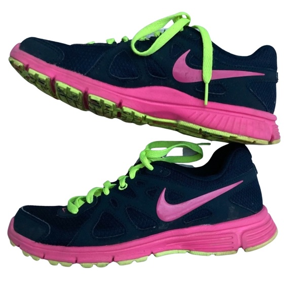 Nike Shoes - Nike Running Shoes Pink Black 7.5